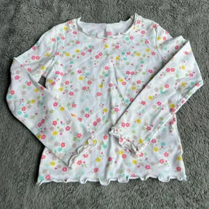 Floral print long sleeve. Size 4T(runs small)